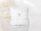 Ring bearer pillow white 16 x 16cm