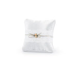 Ring bearer pillow white 16 x 16cm