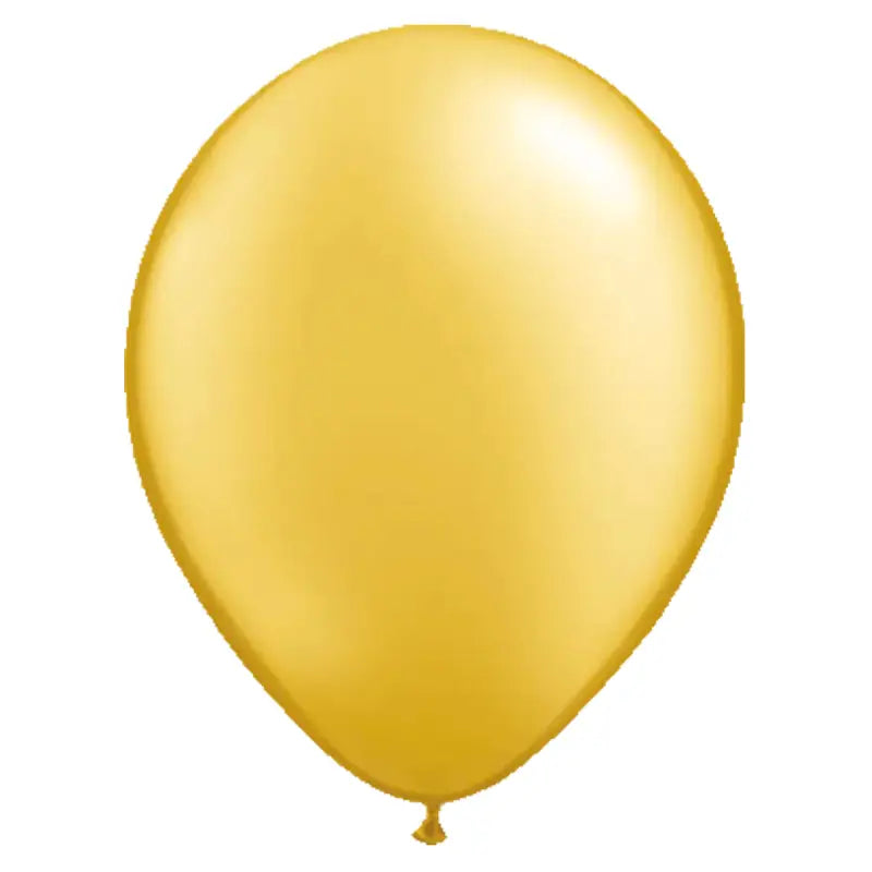 Guld metallic ballonger 13cm - 20 stycken - Ballong