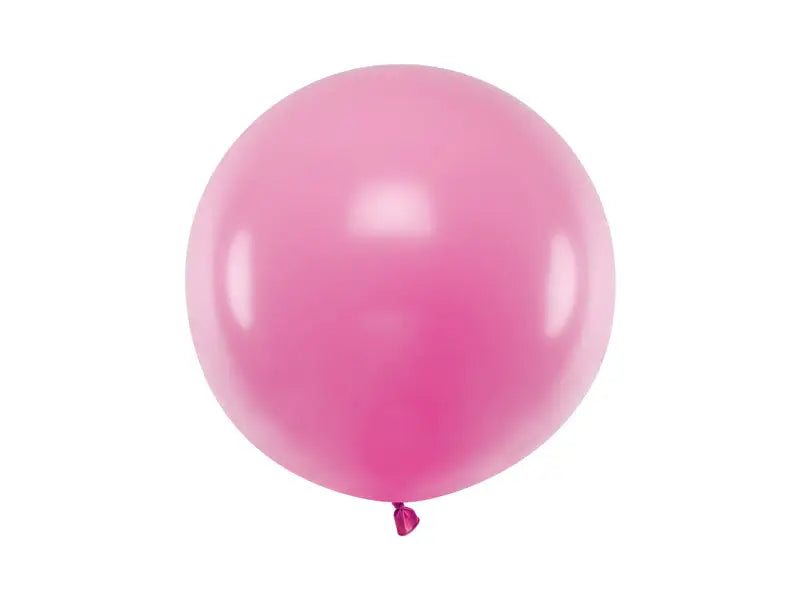 Round Balloon 60cm Pastel Fuchsia