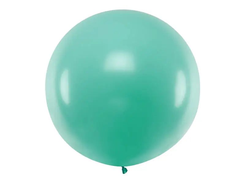 Round Balloon 1m Pastel Forest Green