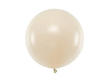 Round balloon 60 cm nude