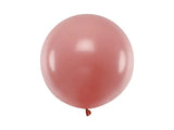 Round balloon 60 cm Pastel Wild Rose