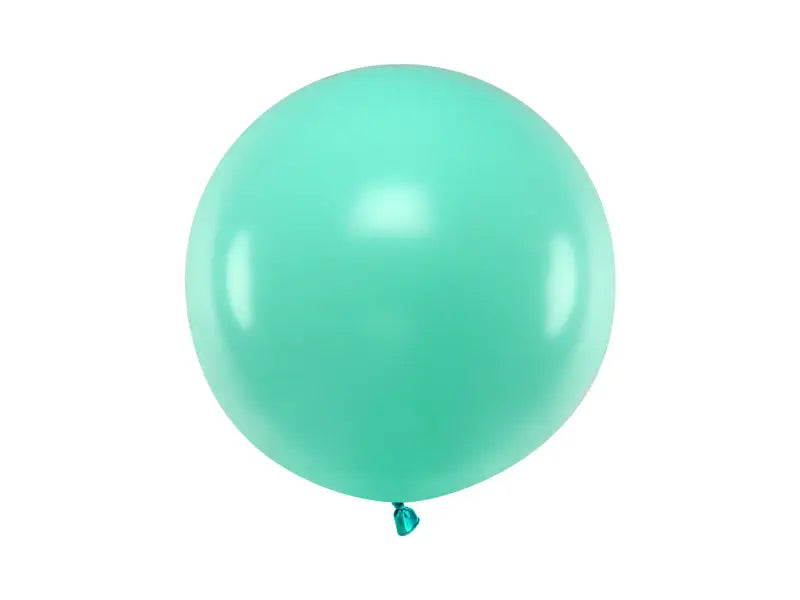 Round balloon 60 cm Pastel Aquamarine