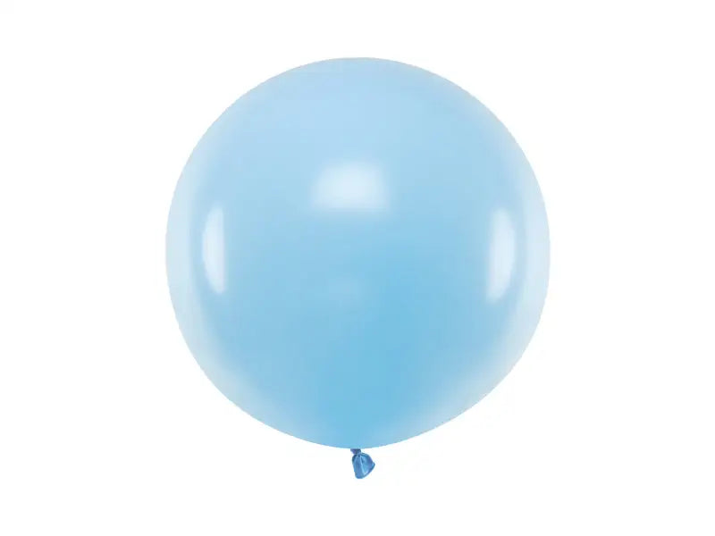 Round balloon 60 cm Pastel Baby Blue