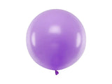 Round balloon 60 cm Pastel Lavender Blue