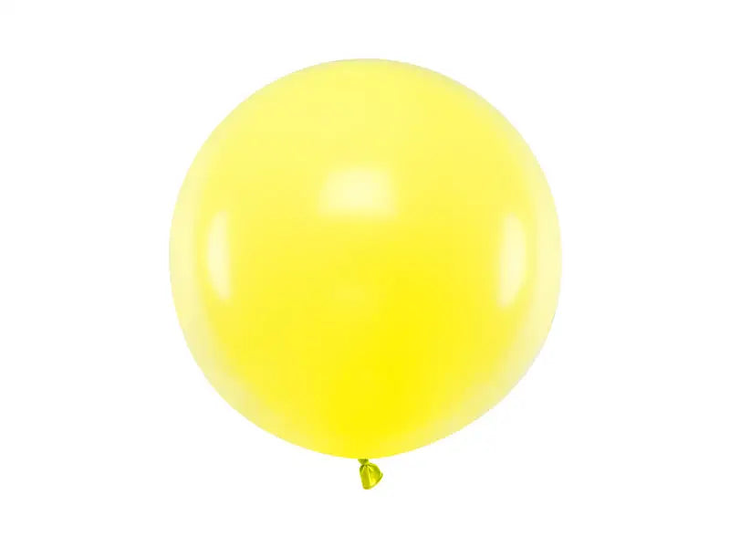 Round balloon 60 cm Pastel Lemon Zest