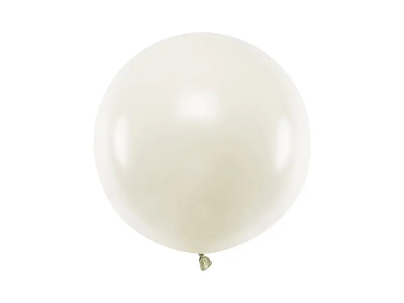 Round balloon 60 cm Pastel Light Cream