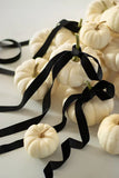 Velour ribbon black 15mm/10m