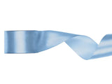 Satin Ribbon misty blue 50mm/25m