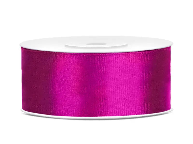 Satinband Fuchsia 25 mm