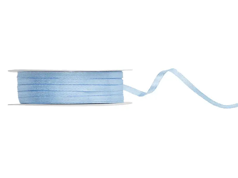 Satin Ribbon light misty blue 3mm/50m