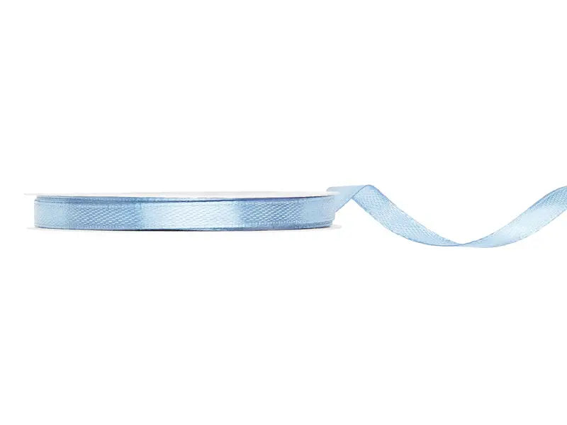 Satin Ribbon light misty blue 6mm/25m