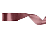 Satin Ribbon dark dusty rose 38mm/25m