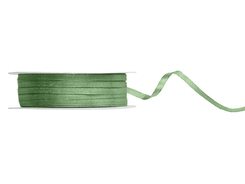 Satin Ribbon sage 3mm/50m