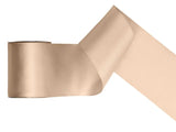 Satin Ribbon peach 100mm/25m