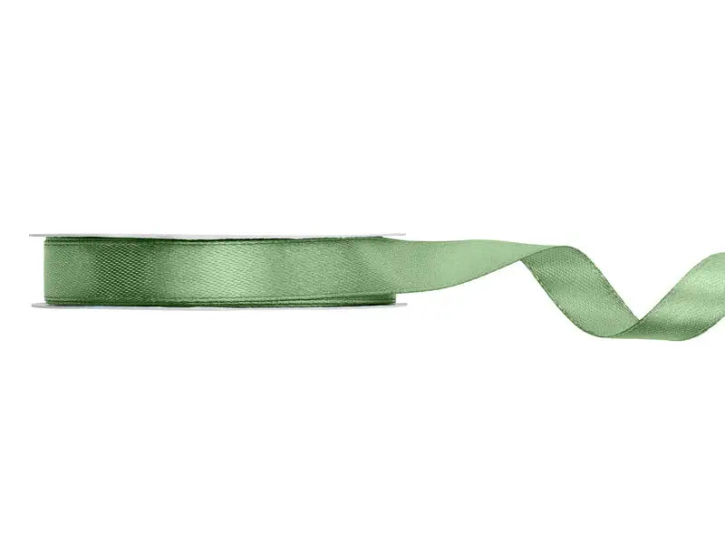 Satin Ribbon sage 12mm/25m