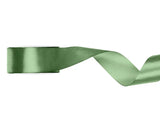 Satin Ribbon sage 25mm/25m