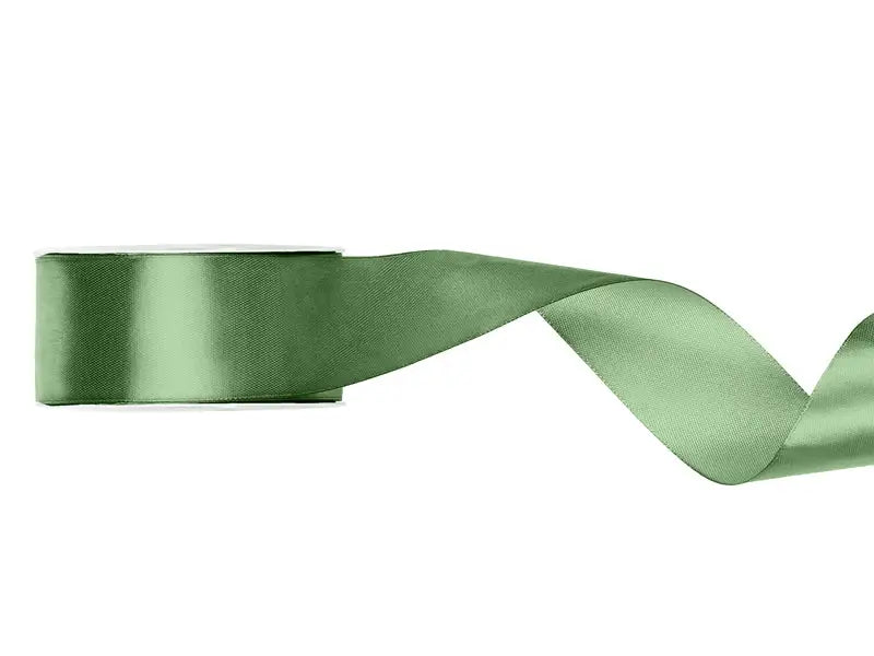 Satin Ribbon sage 38mm/25m