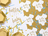 Servetter Babybody - Hello Baby vit