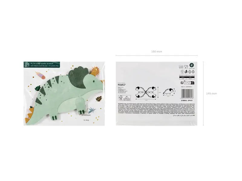 Servetter Triceratops mix 12-pack