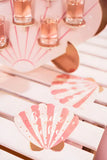 Servetter Seashell Bride to be rosa