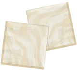 Servetter Marmor Beige 33 x 33 cm - 20 pack - Servetter