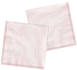 Servetter Marmor Rosa 33 x 33 cm - 20 pack - Servetter