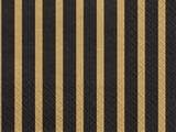 Servetter Stripes guld 33x33 cm