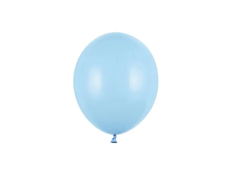 Starka Ballonger 12 cm Babyblå Pastell 100-pack