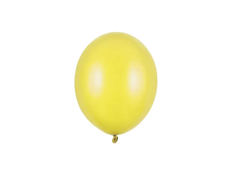 Starka Ballonger 12 cm Citron Metallic 100-pack