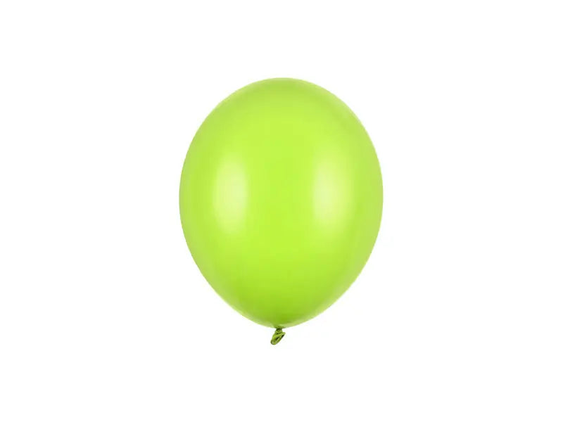 Starka Ballonger 12 cm Limegrön Pastell 100-pack