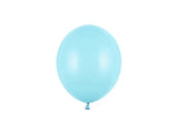 Starka Ballonger 12 cm Pastell Ljusblå (100 pack)