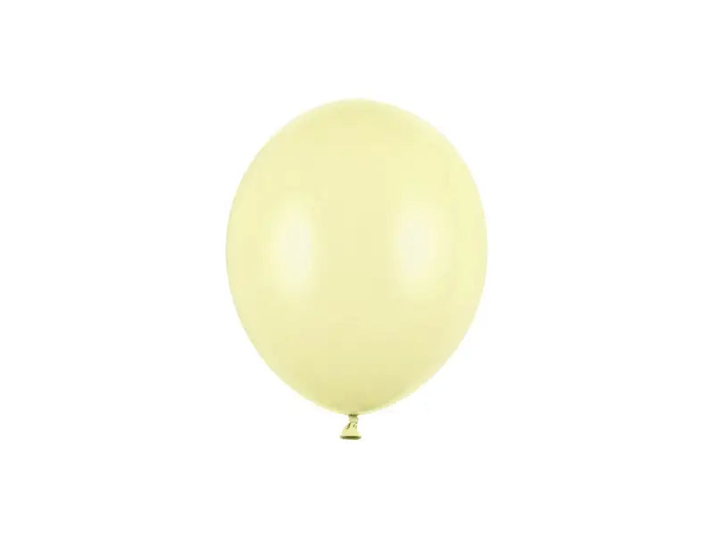 Starka Ballonger 12 cm Pastell Ljusgul (100 pack)