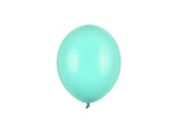 Starka Ballonger 12 cm Pastell Ljusmynta (100 pack)