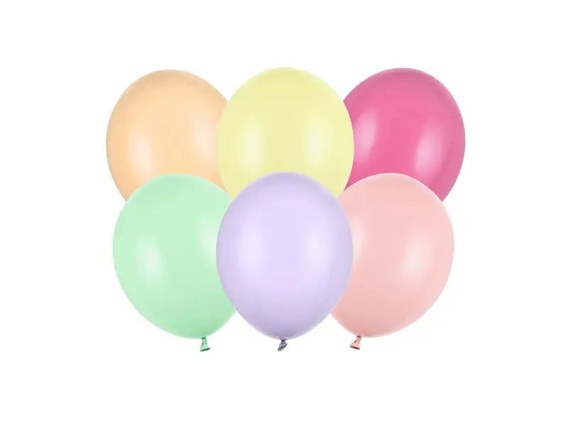 Strong Balloons 12cm Pastel Mix (1 pkt / 100 pc.)