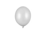 Starka Ballonger 12 cm Silver Metallic 100-pack