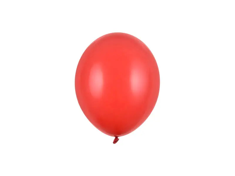 Starka Ballonger 12 cm Vallmoröd Pastell 100-pack