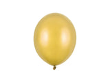 Starka Ballonger 23 cm Metallisk Guld 100-pack