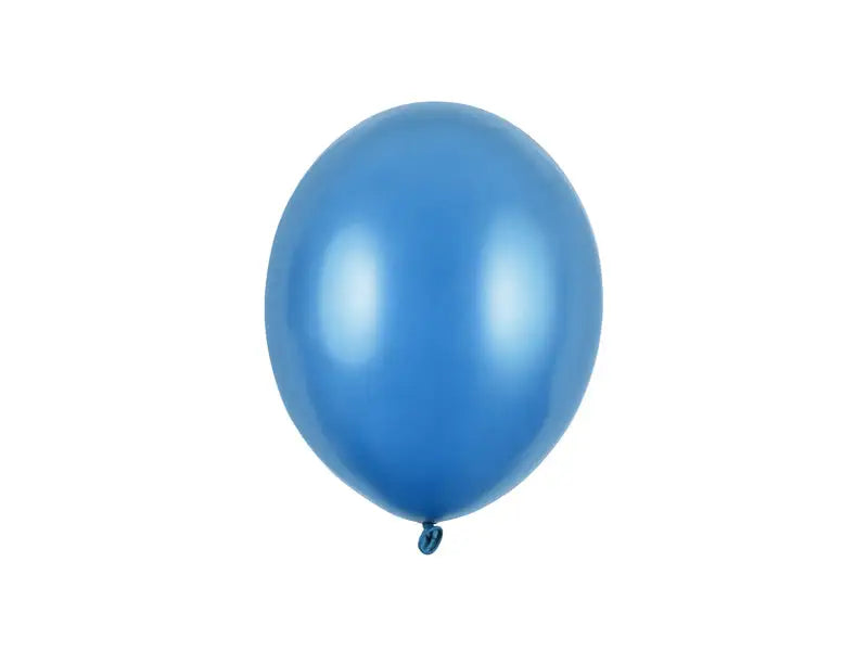 Starka Ballonger 23 cm Metallisk Karibiskt Blå 100-pack