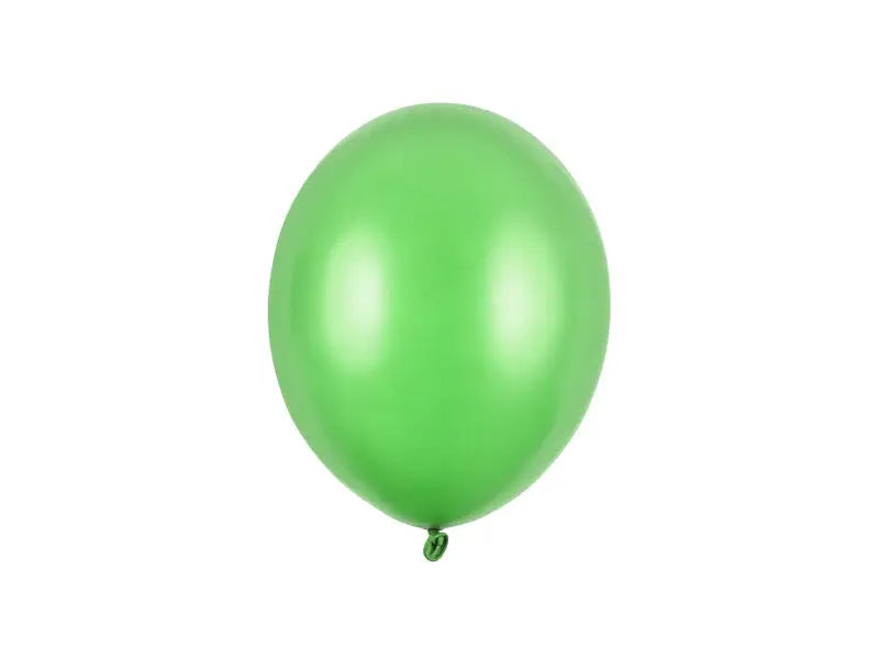 Starka Ballonger 23 cm Metallisk Klargrön 100-pack