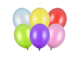 Starka Ballonger 23 cm Metalliska Mix 100-pack