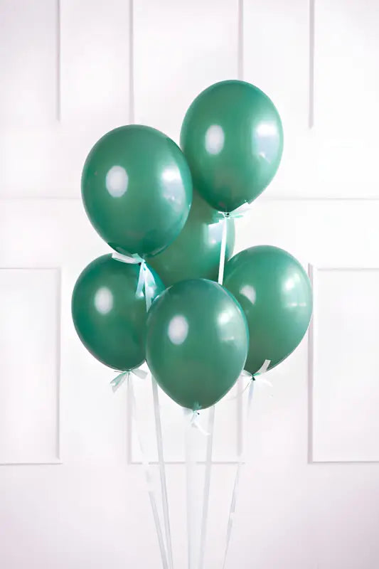 Starka ballonger 23 cm Pastell Flaskgrön 100-pack