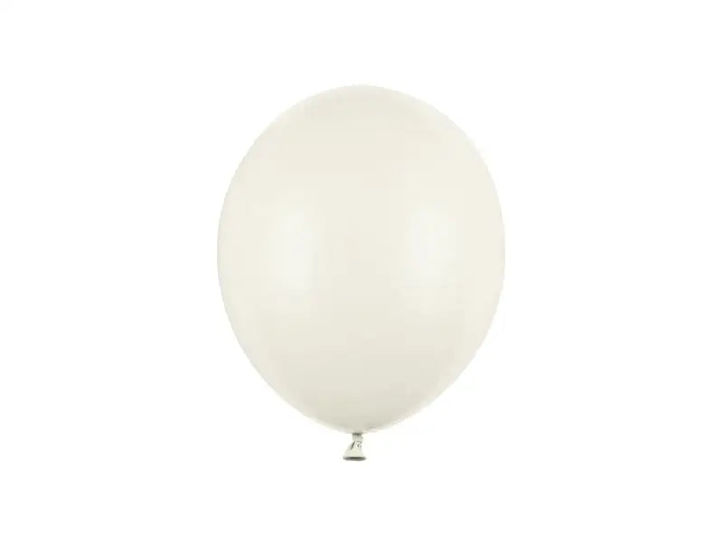 Starka Ballonger 23 cm Pastell Ljus Kräm 100-pack