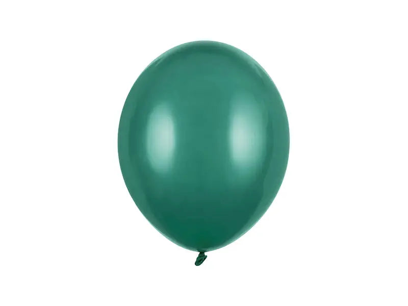 Starka ballonger 27 cm Pastell Flaskgrön 10-pack