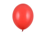 Starka Ballonger 30 cm Vallmoröd Pastell 100-pack