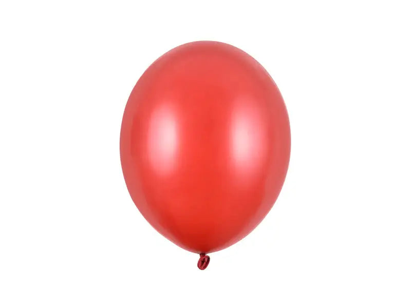 Starka Ballonger Metallic Poppy Red 27 cm 10-pack