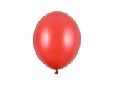 Starka Ballonger Metallic Poppy Red 27 cm 10-pack