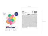 Strong Balloons 30cm Pastel Mix (1 pkt / 10 pc.)