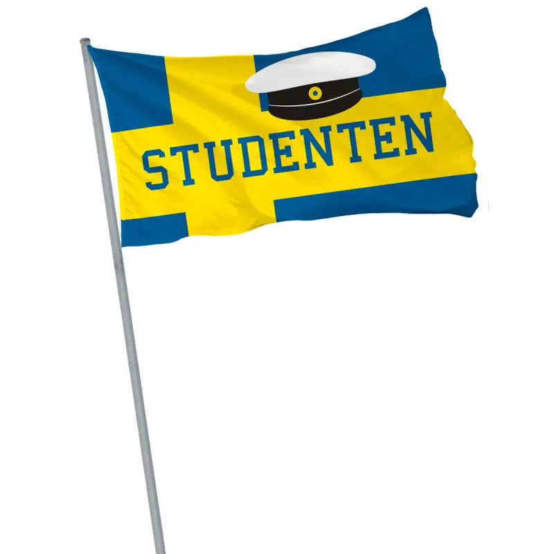 Studentpartyflagga - 90x60cm - Flagga